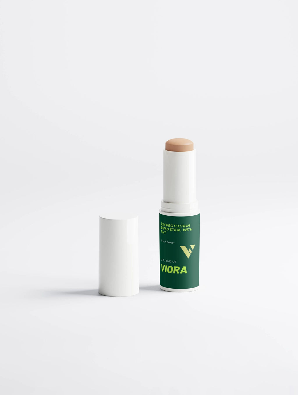 Viora Tinted SPF50 Sunscreen Stick - Broad Spectrum Face & Body Sun Protection - Viora