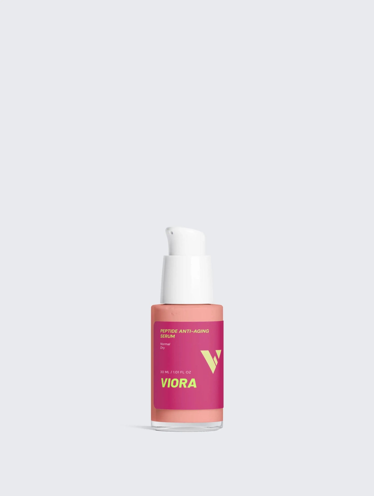 Peptide Anti-Aging Serum - Firming Face Treatment with Hyaluronic Acid for Wrinkles & Fine Lines - Viora