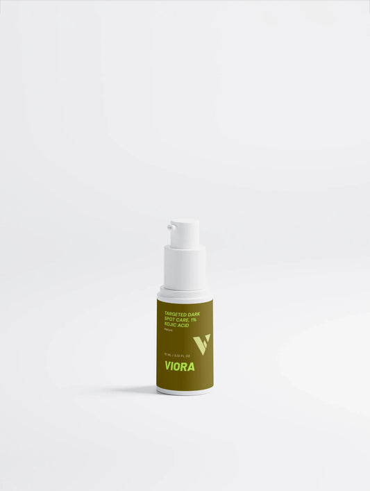 Kojic Acid Dark Spot Serum 1% - Brightening Treatment for Hyperpigmentation & Age Spots - Viora