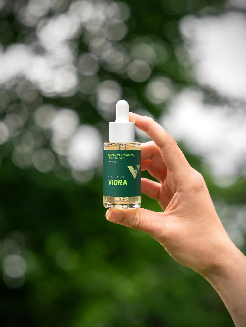 Viora Bioactive Prebiotics Jelly Serum - Skin Barrier Strengthening Treatment - Viora