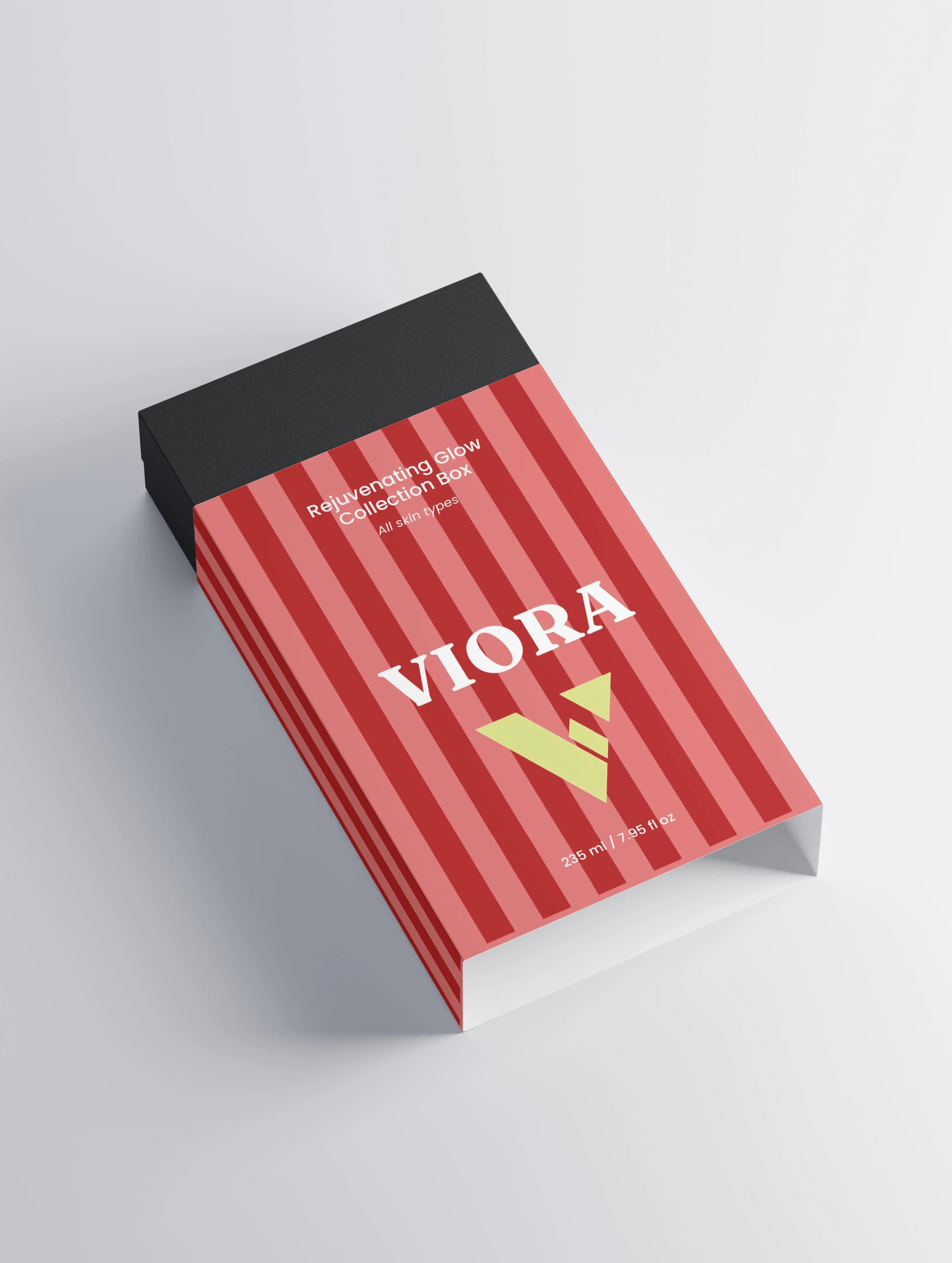 Skincare Gift Set - Rejuvenating Glow Collection Box with Natural Products - Viora