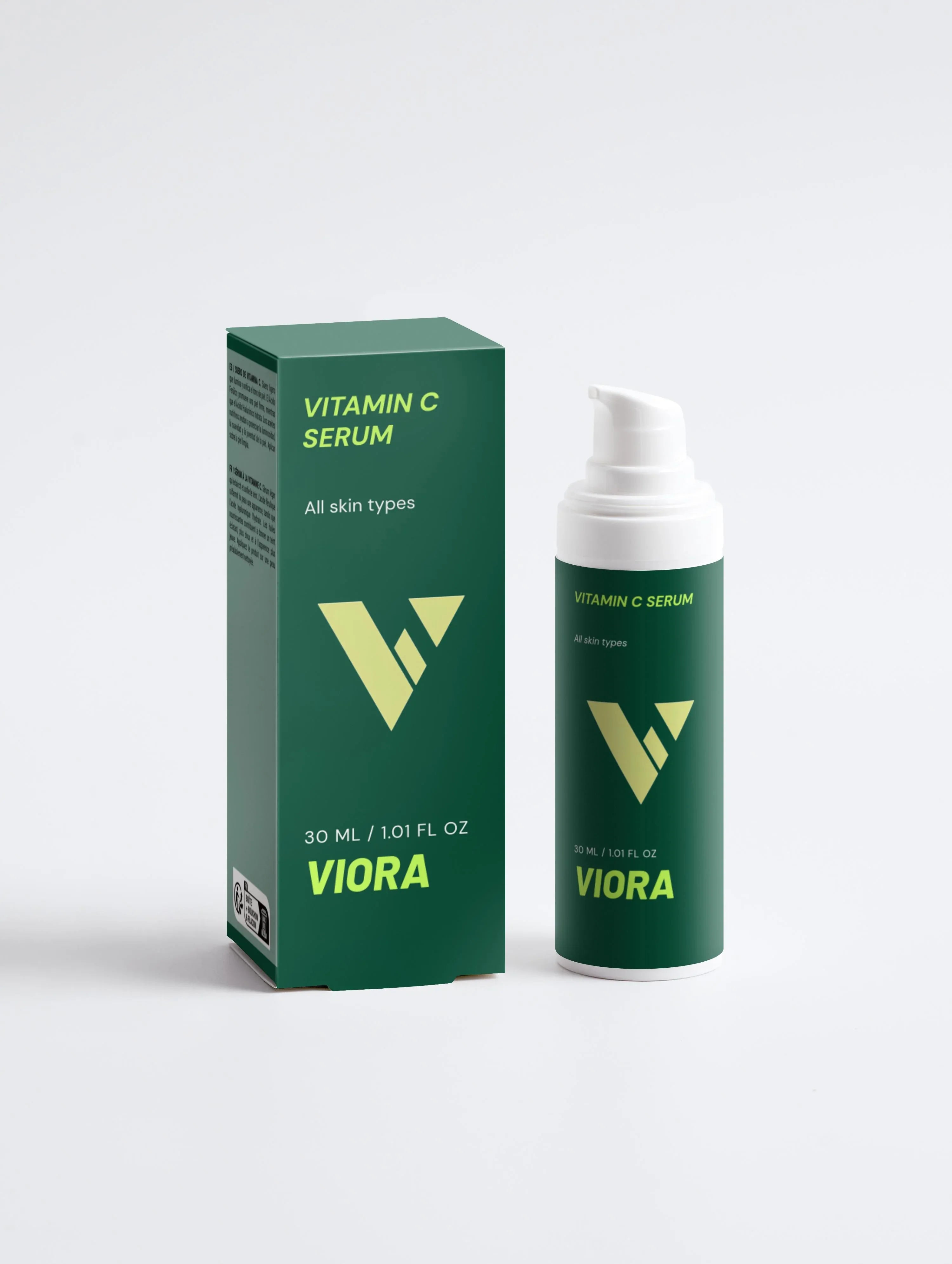 Viora Dark Spot Routine Duo - Complete Brightening System with Kojic Acid & Vitamin C - Viora