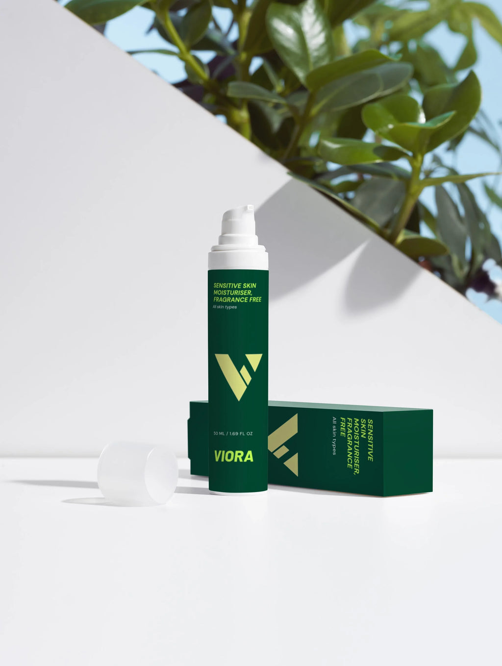 Viora Sensitive Skin Moisturizer - Fragrance-Free Gentle Hydration - Viora