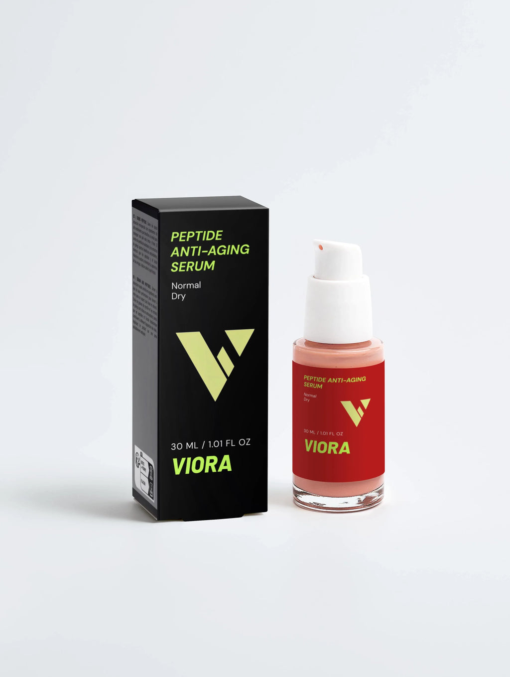 Anti-Aging Duo Set - Peptide & Bakuchiol Retinol Alternative System for Wrinkles - Viora