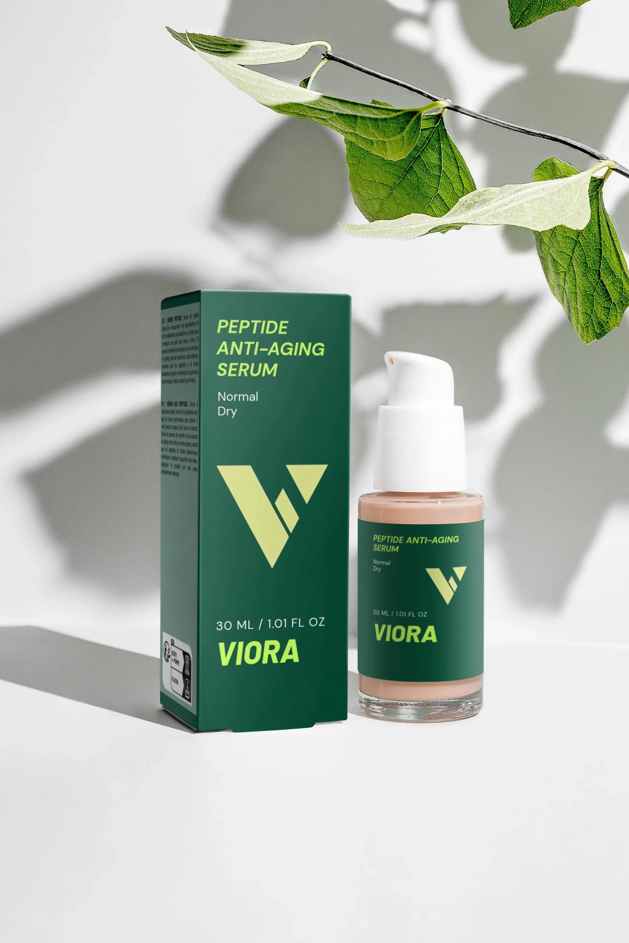 Viora Anti-Ageing Performance Duo - Complete Peptide & Retinol Alternative System - Viora