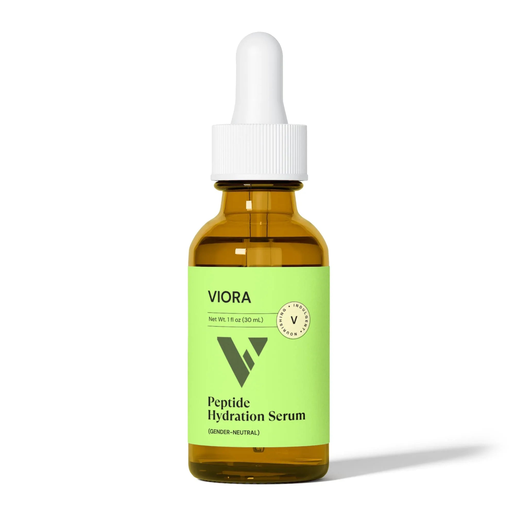 Multi-Peptide Serum with Copper Peptides & Hyaluronic Acid - Anti-Aging Face Serum - Viora