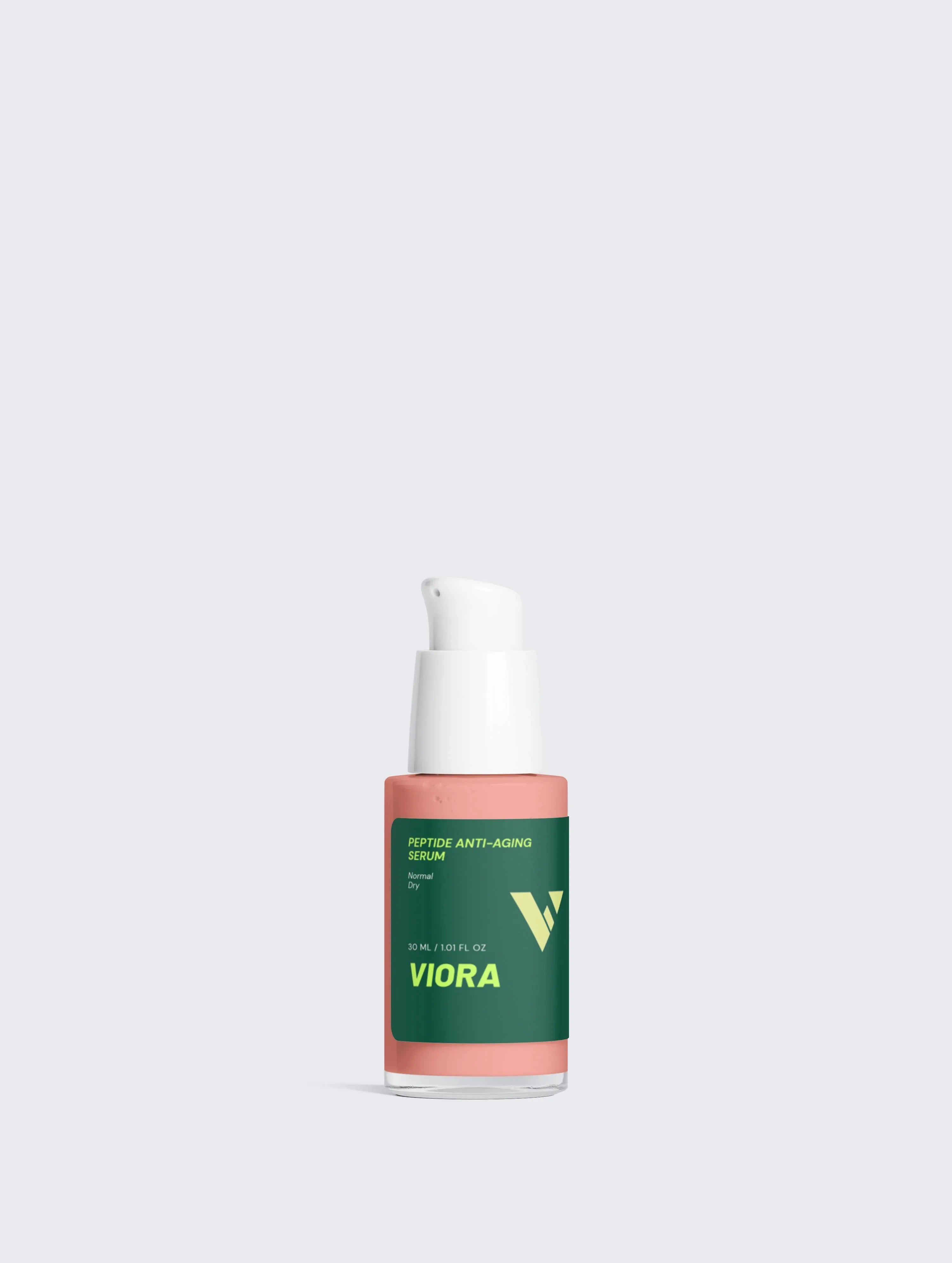 Viora Peptide Anti-Aging Serum - Firming Face Treatment with Hyaluronic Acid & Aloe - Viora