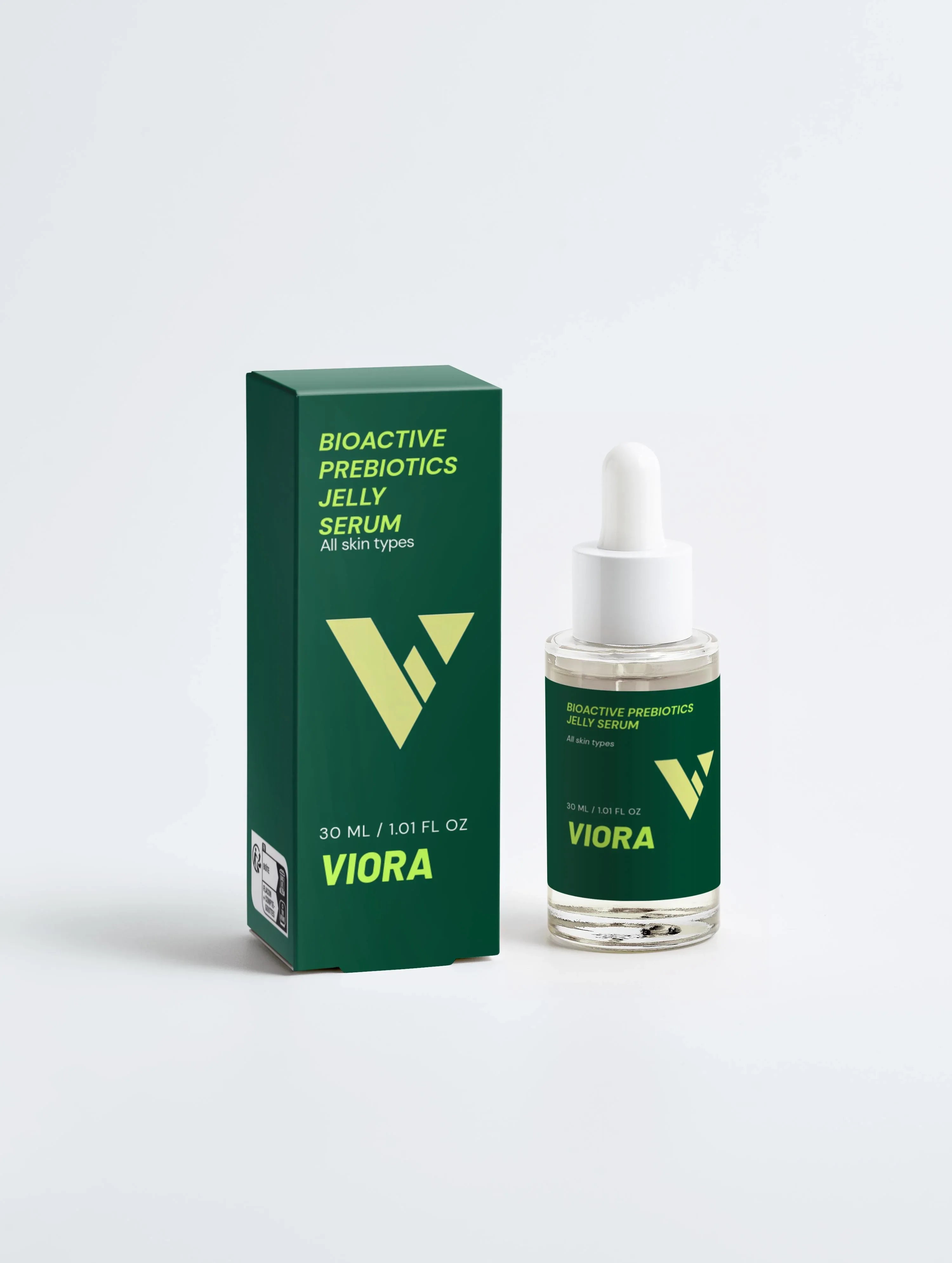 Viora Bioactive Prebiotics Jelly Serum - Skin Barrier Strengthening Treatment - Viora